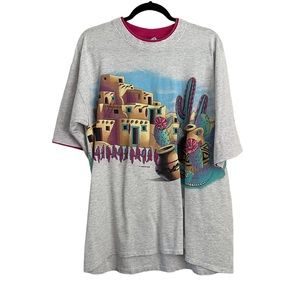 Vintage Nevada Habitat XCiii Native Graphic Print Cal Cru XL